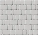 Тротуарна плитка Старе місто 6 см, перлина