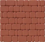 Тротуарна плитка Старе місто 4 см, паприка Avenue