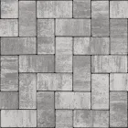 Бруківка Авеню 20х10х8 см без фаски, платина