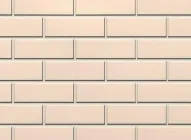 Цегла клінкерна Керамейя Пр 1/2 половинка, біла Перли 28% Клінкерам М-350