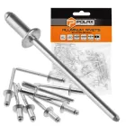 Заклепки алюмінієві витяжні 3.2x6 Polax (234533997)