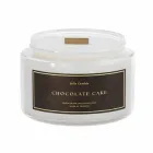 Свічка зі смачним ароматом шоколадного брауні CHOCOLATE CAKE, соєвий віск, 100 мл