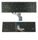 Клавіатура для ноутбука HP 15-cx, 15-ec rus, підсвічування клавіш GREEN
