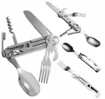 Мультитул ложка вилка штопор ніж Grand Harvest GHKS002 Туристичний