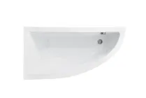 Ванна акрилова лівостороння PRAKTIKA 140Х70 БЕСКО польський виробник