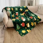 Плед-покривало Love You Флісове Зелена казка Полуторне 150х200 см (ly9117)