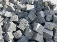 Гранітна бруківка Плита 5х5х5 см колота