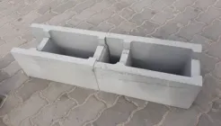 Блок незнімної опалубки 500х255х235 мм