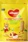 Дитяче печиво Milupa Пшеничне з яблучно-персиковим смаком для дітей від 12 місяців 150 г (4820226169833)