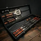 Набір шампурів у дерев'яному кейсі «Форест»