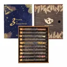 Набір китайського чаю у пробірках 10 сортів “Чайний гурман” "З Новим роком” у дерев'яному боксі Teaonline