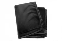 Плед в авто Evatech із махри 150 х 180 см Чорний (MBLCBB150X180)