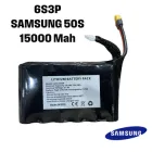 Акумулятор 6S3P Li-ion Samsung 50S 15000mAh для FPV дронів