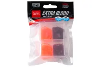 Штучний мотиль Lucky John Extra Blood Worm MIX1 (4308592001)