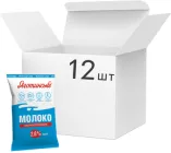 Упаковка молока ультрапастеризованого Яготинське 2.6% 900 г х 12 шт (4823005208389)