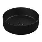 Раковина накладна Koller Pool Round Arc 355x355x120 мм чорний (182301051212)