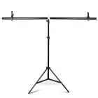 Тримач фону, ворота, стійка з поперечиною 2.2х1.5м. з прищіпками