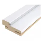 Дверна коробка TD комплект з ущільнювачем ПВХ 70х32х2070 мм (2,5 стійок) Білий матовий