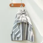 Банний рушник hipidog спеціально для грумінгу собак з липучкою на талії та застібкою на шиї / Поліестер Coral Velvet / Розмір: S для домашньої тварини 5-12 кг (спина 45 см / шия 54 см / грудна клітка 70 см)