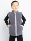 Дитячий флісовий жилет Vidoli B-23964W_grey 122 см Сірий (4820161034517)