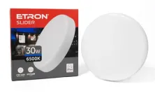 Світильник світлодіодний накладний ETRON Slider 1-EIP-935 30W 6500K ІР44 круг