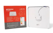 Світильник світлодіодний накладний ETRON Slider 1-EIP-975 30 W 6500 К ІР44 квадрат