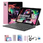 Планшет Crelander W30 RPO 12GB/128GB з клавіатурою з мишкою стилус рожевий