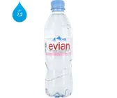 Упаковка негазованої мінеральної води Evian, 24 шт. х 0,5 л, ПЕТ