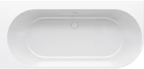 Ванна акрилова Ravak Freedom Corner 170х80 L з кришкою донного клапана в кольорі хром/чорний/білий XC00100041