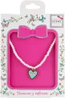 Намисто Lukky Fashion перлинне з підвіскою у вигляді серця (T24638)
