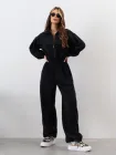 Комбінезон жіночий ISSA PLUS SA-676 S-M Чорний (issa2007682753024)