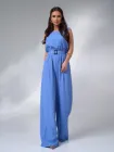 Комбінезон жіночий ISSA PLUS 14626A S Блакитний (issa2007682692682)