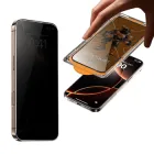 Захисне скло ZERODUST Privacy для iPhone 13 Pro Max та 14 Plus з аплікатором для захисту екрану від сторонніх поглядів