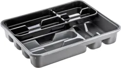 Лоток для столових приборів подвійний Dunya Plastik (14004)