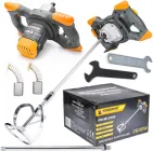 Міксер будівельний 2600Вт + змішувач 120мм Powermat