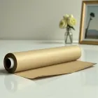 Крафт папір пакувальний коричневий широкий у рулоні 50 м 42 см (крафт50м шир. авт)