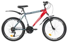 Велосипед гірський підлітковий 24 дюйми Ardis Santana, рама 16" (Червоний)