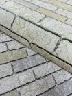 Метрові шпалери під цеглу для коридору, кухні вінілові на флізеліновій основі Слов'янські шпалери 1,06х10,05м 2086-04
