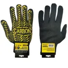 Рукавиці робочі трикотажні з ПВХ Чорний 10 пар. (1055)