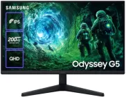 Монітор 27" Samsung Odyssey G5 (LS27FG532EIXUA) -- QHD 2K / IPS / 200Hz / 1 мс (MPRT) / FreeSync Premium / Black Equalizer / Eye Saver Mode