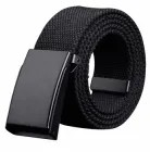 Ремінь текстильний на пояс (стропа) Чорний, Унісекс Wuke