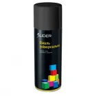 Аерозольна фарба для автомобіля SLIDER 9005 чорна МАТ, 400мл (000001039) (302061)