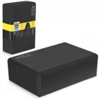 Блок для йоги 4FIZJO 23 x 15 x 7.6 см Black (P-5907222931387)