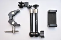 Smallrig 3 в 1 Шарнір Magic Arm 11" (28 см) + Краб Струбцина Тримач телефона 1/4 штатив