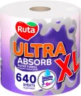 Паперові рушники Ruta Ultra XL 1 рулон 3 шарові білі (4820202898153)