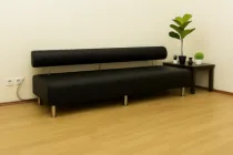 Диван Соло чорний 2230 150 см