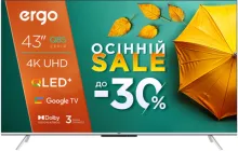 Телевізор Ergo QLED 43" 43JUQ85