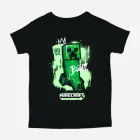 Дитяча футболка для хлопчика Спиногриз Minecraft boom 10-00875 122 см Чорна (ROZ6501089950)