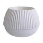 Горщик Алеана Бохо 116001 10 см біла роза