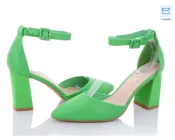 Жіночі туфлі зелені на шпильці Y65-6, 36